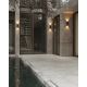Aplice - Aplica LED iluminat exterior IP65 Badia corten