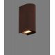 Aplice - Aplica LED iluminat exterior IP65 Badia corten