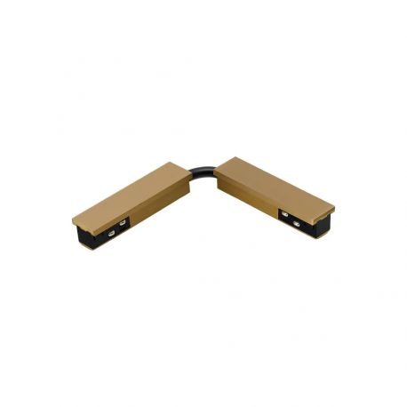 Accesorii iluminat - Accesoriu, ELECTRIC CORNER CONNECTOR B auriu pentru sina magnetica SIGMA