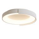 Plafoniera LED design circular Aruba 60cm alba