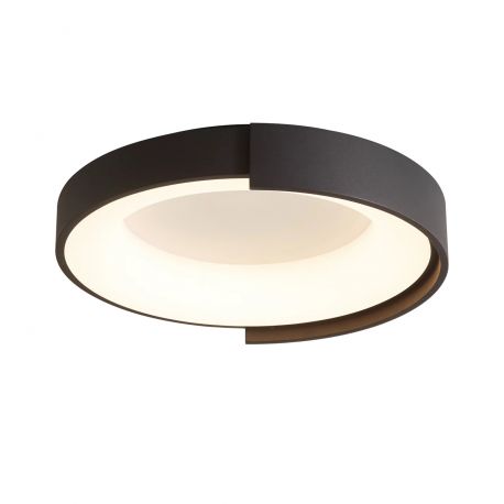 Plafoniere - Plafoniera LED design circular Aruba 40cm negru