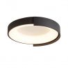 Plafoniera LED design circular Aruba 40cm negru