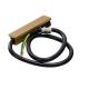 Accesorii iluminat - Accesoriu, ELECTRIC DRIVER CONNECTOR auriu pentru sina magnetica SIGMA