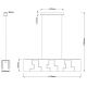 Pendule, Lustre suspendate - Lustra LED suspendata moderna Everest 52W