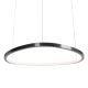 Corpuri de iluminat - Lustra LED design circular Cayenne 80cm