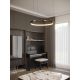 Corpuri de iluminat - Lustra LED design circular Cayenne 60cm