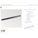 Spoturi, Proiectoare pe sina - Modul magnetic liniar Smart pentru sina magnetica SIGMA, SAGA 20W CCT auriu