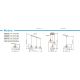 Pendule, Lustre suspendate - Pendul din metal MATEO