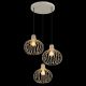 Pendule, Lustre suspendate - Lustra cu 3 pendule din metal MATEO