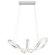 Pendule, Lustre suspendate - Lustra LED suspendata cu telecomanda EVANGELINE