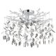 Lustre aplicate - Lustra aplicata Danna crom/ fumuriu