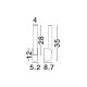 Aplice - Aplica LED iluminat exterior IP65 BRANT