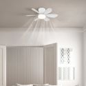Lustra LED cu Ventilator si telecomanda DELORES alb