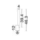 Stalpi - Stalp LED iluminat exterior IP65 BRANT H-46cm