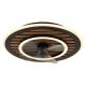 Lustre cu ventilator - Lustra LED cu Ventilator si telecomanda TREVINO