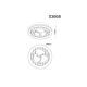 Lustre cu ventilator - Lustra LED cu Ventilator si telecomanda TREVINO
