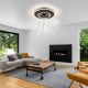 Lustre cu ventilator - Lustra LED cu Ventilator si telecomanda TREVINO
