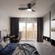 Lustre cu ventilator - Lustra LED cu Ventilator si telecomanda IRWIN