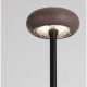 Tarusi - Corp iluminat exterior decorativ cu tarus CAMI H-110cm, ciment rosu