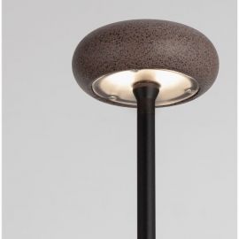 Tarusi - Corp iluminat exterior decorativ cu tarus CAMI H-110cm, ciment rosu