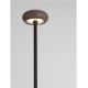 Tarusi - Corp iluminat exterior decorativ cu tarus CAMI H-110cm, ciment rosu