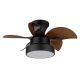 Lustre cu ventilator - Lustra LED cu Ventilator si telecomanda KARI