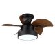 Lustre cu ventilator - Lustra LED cu Ventilator si telecomanda KARI