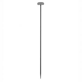 Tarusi - Corp iluminat exterior decorativ cu tarus CAMI H-110cm, ciment negru