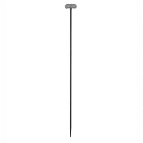 Tarusi - Corp iluminat exterior decorativ cu tarus CAMI H-110cm, ciment negru