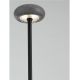 Tarusi - Corp iluminat exterior decorativ cu tarus CAMI H-110cm, ciment negru