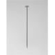 Tarusi - Corp iluminat exterior decorativ cu tarus CAMI H-110cm, ciment negru