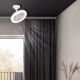 Lustre cu ventilator - Lustra LED cu Ventilator si telecomanda LIDEA alb