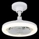 Lustre cu ventilator - Lustra LED cu Ventilator si telecomanda LIDEA alb