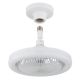 Lustre cu ventilator - Lustra LED cu Ventilator si telecomanda LIDEA alb