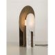 Veioze - Veioza, Lampa de masa LED din alabastru si aluminiu AVIEL