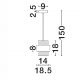 Pendule, Lustre suspendate - Lustra, Pendul modern SERENA