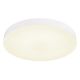 Plafoniere - Plafoniera LED design circular MATTHEW alba