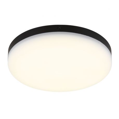 Plafoniere - Mini Plafoniera LED design circular MATTHEW negru