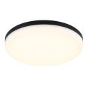 Plafoniera LED design circular MATTHEW negru