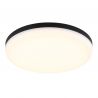 Plafoniera LED design circular MATTHEW negru
