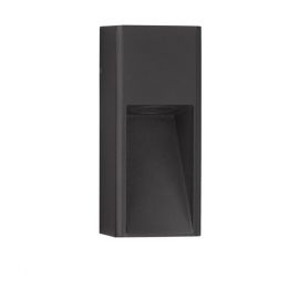 Aplice - Spot aplicat perete exterior IP65 MAZU negru
