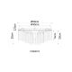 Lustre aplicate - Lustra moderna aplicata GORLEY 5L
