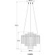 Candelabre, Lustre - Lustra moderna suspendata GORLEY fumurie