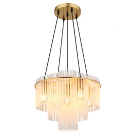 Candelabre, Lustre - Lustra moderna suspendata GORLEY satin