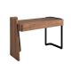 Birouri - Birou modern din lemn furniruit Walnut