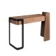 Birouri - Birou modern din lemn furniruit Walnut