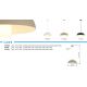 Pendule, Lustre suspendate - Lustra/ Pendul design modern LOWE negru