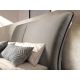 Paturi - Pat dublu tapitat design LUX Dark grey 180x200cm