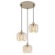 Pendule, Lustre suspendate - Lustra moderna cu 3 pendule ALFRED