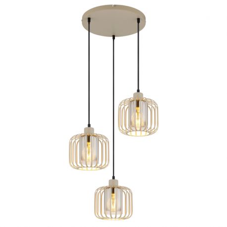 Pendule, Lustre suspendate - Lustra moderna cu 3 pendule ALFRED